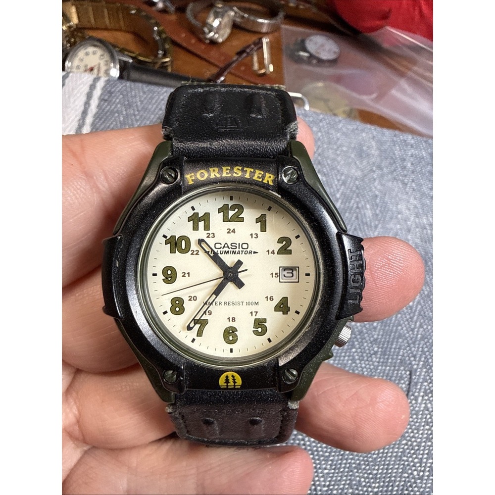 Casio Forester FT-500 Field Watch - Original Strap - Gently Worn - Working